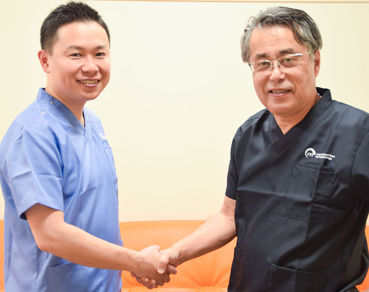 大沼院長と森茂美顧問